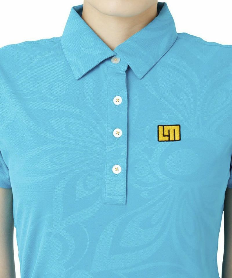 ラウドマウス　レディース 半袖 ポロシャツ(エンボス)　761661