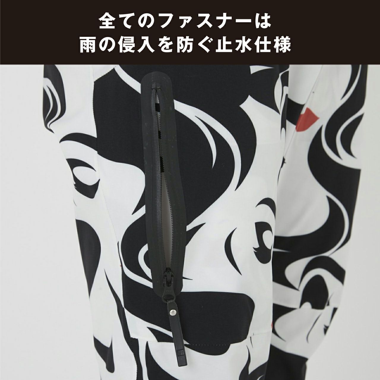ラウドマウス　レディース 高機能レインパンツ 耐水圧20000mm、透湿性20000/㎡/24h モナ/耐久撥水　762390-1-152