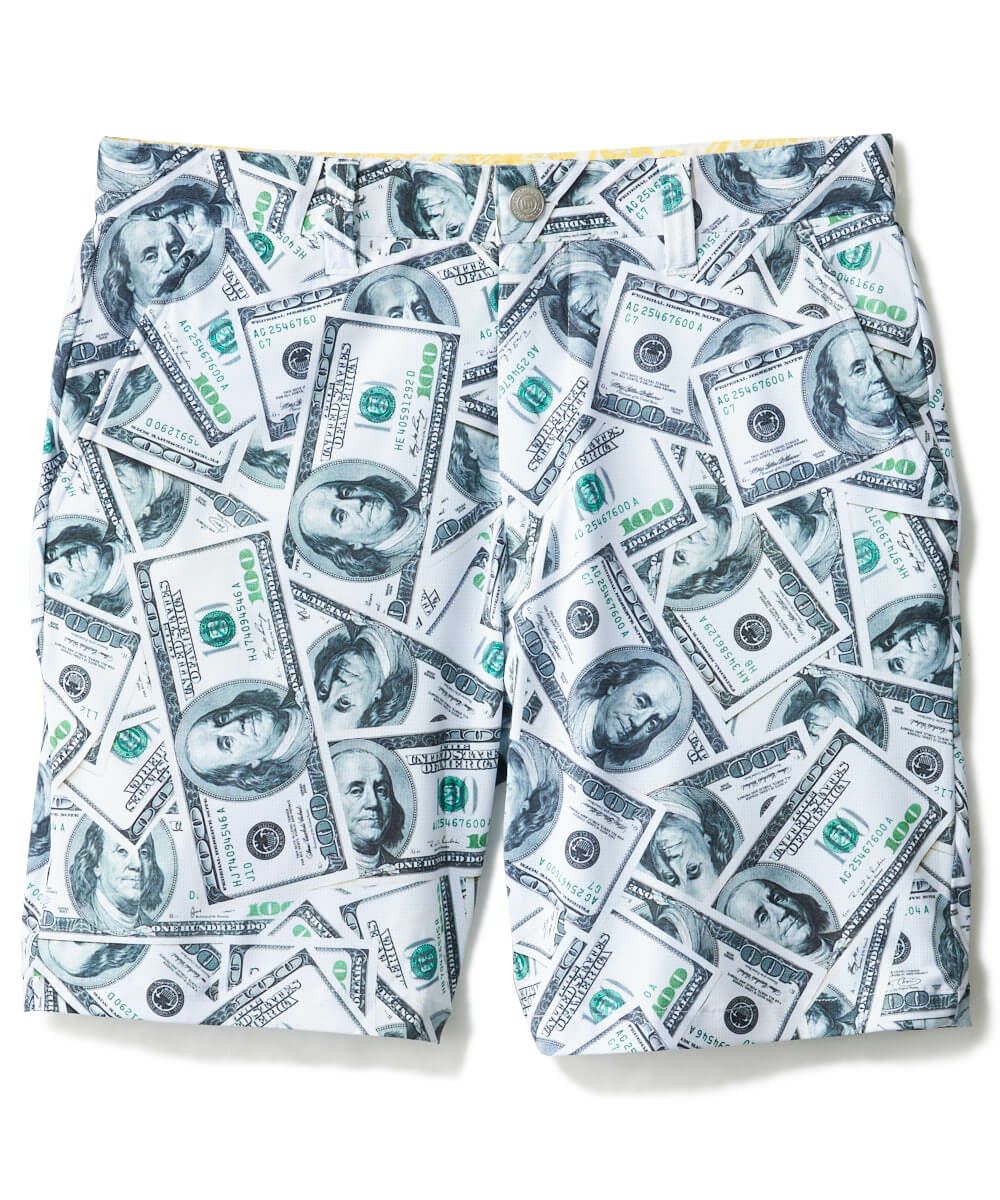 ラウドマウス　メンズ ECOベントメッシュ 柄ショートパンツ Hunnids/ハニッズ　765303-136