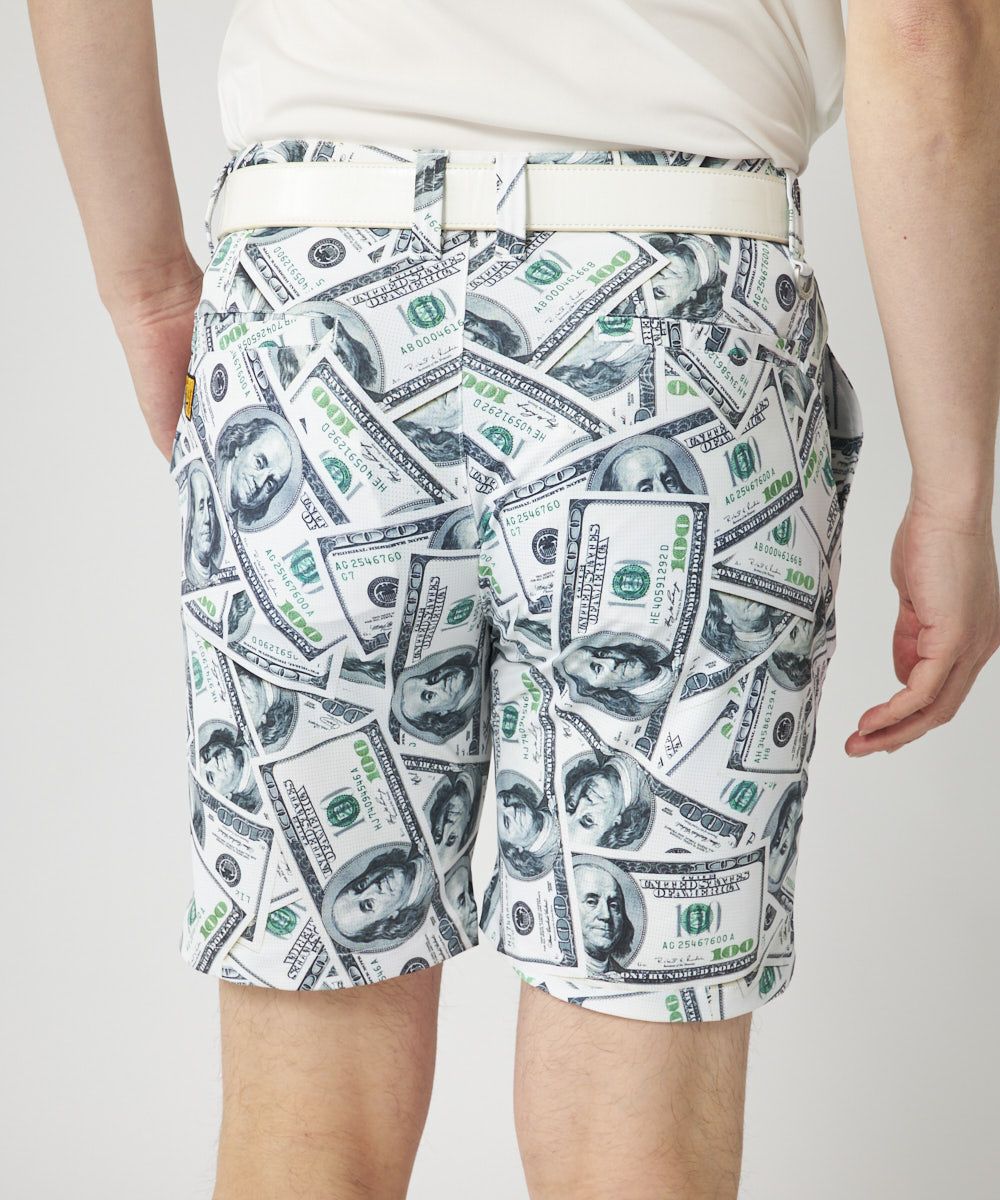 ラウドマウス　メンズ ECOベントメッシュ 柄ショートパンツ Hunnids/ハニッズ　765303-136