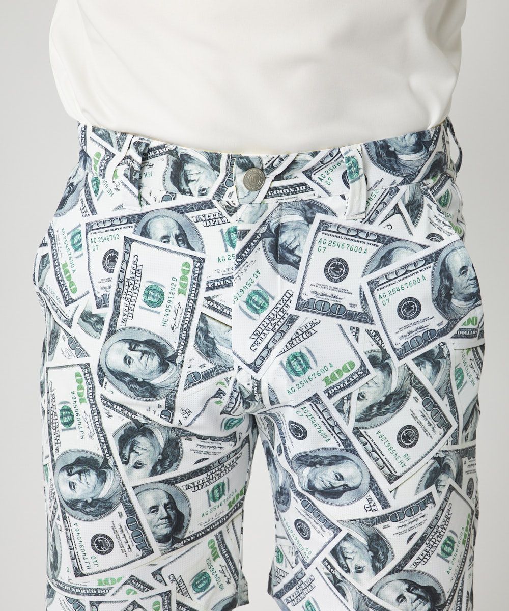 ラウドマウス　メンズ ECOベントメッシュ 柄ショートパンツ Hunnids/ハニッズ　765303-136