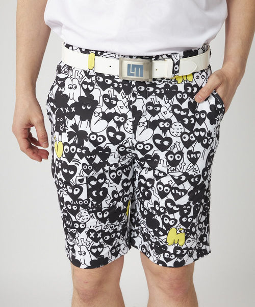 ラウドマウス　メンズ ECOベントメッシュ 柄ショートパンツ Gathering Of Hearts/ギャザリングオブハーツ 765303-425