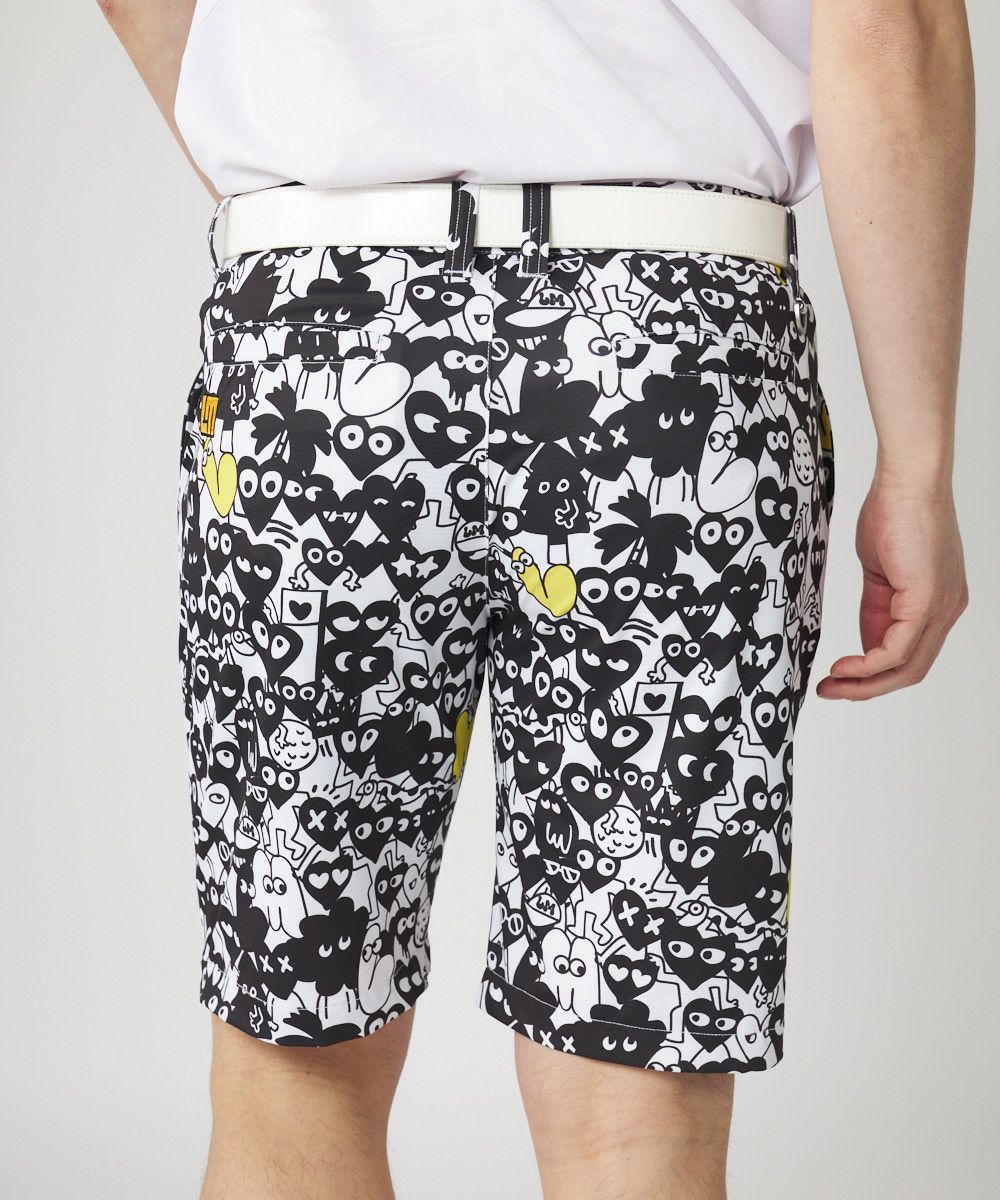 ラウドマウス　メンズ ECOベントメッシュ 柄ショートパンツ Gathering Of Hearts/ギャザリングオブハーツ 765303-425