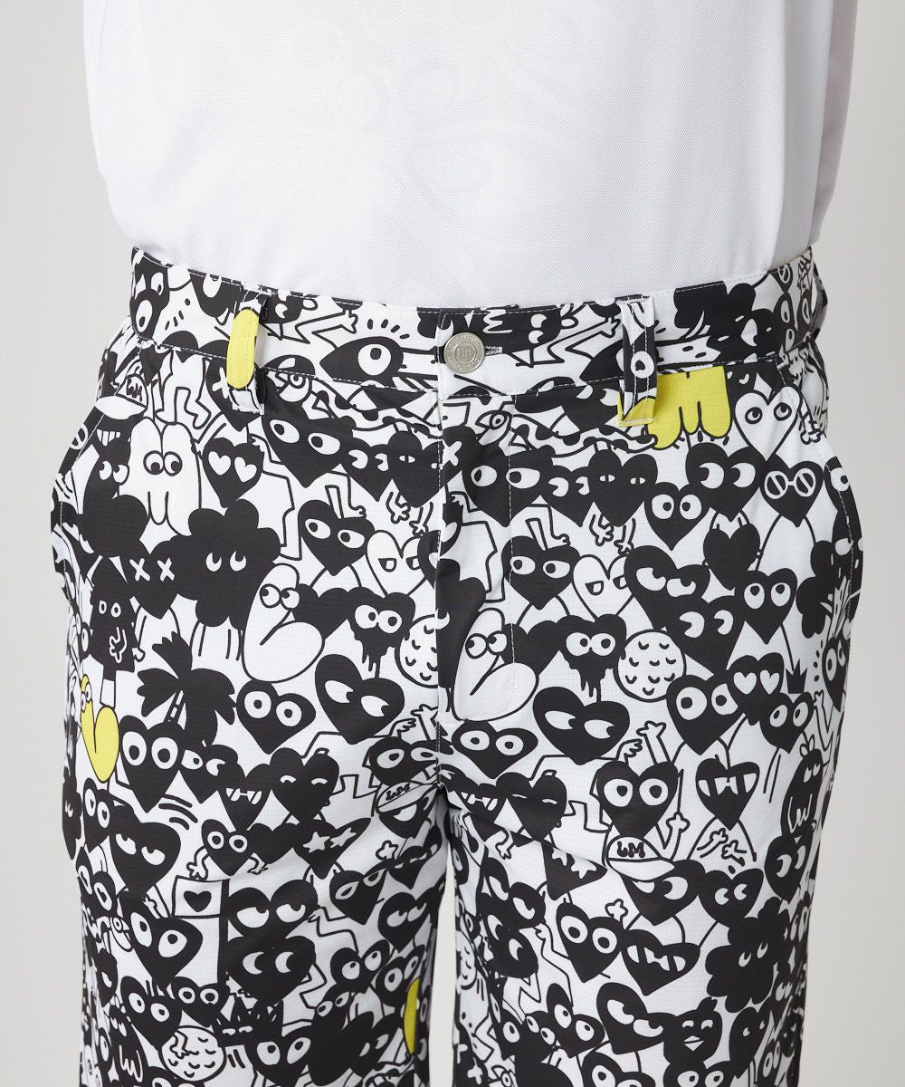 ラウドマウス　メンズ ECOベントメッシュ 柄ショートパンツ Gathering Of Hearts/ギャザリングオブハーツ 765303-425