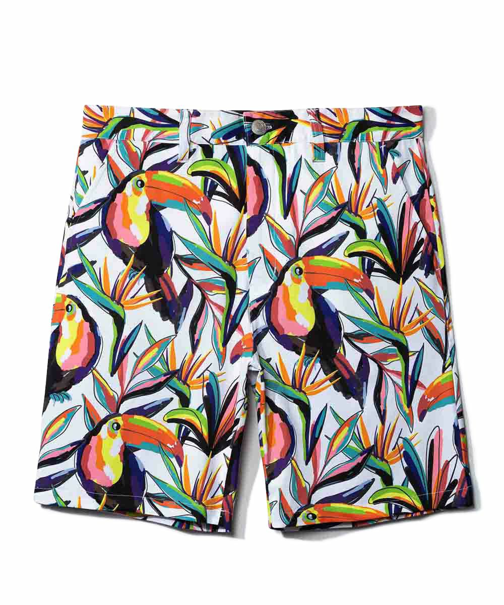 ラウドマウス　メンズ　 ECOベントメッシュ 柄ショートパンツ Tropican/トロピカン　765319-439