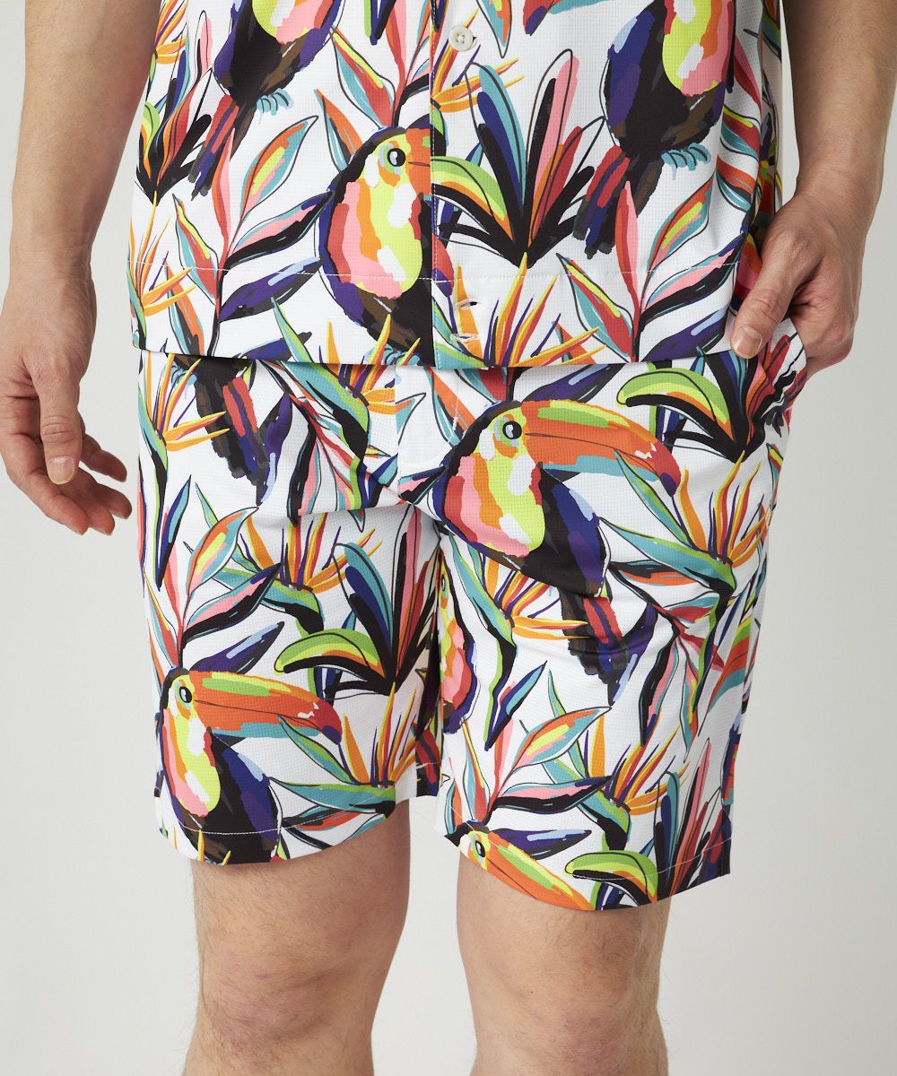 ラウドマウス　メンズ　 ECOベントメッシュ 柄ショートパンツ Tropican/トロピカン　765319-439