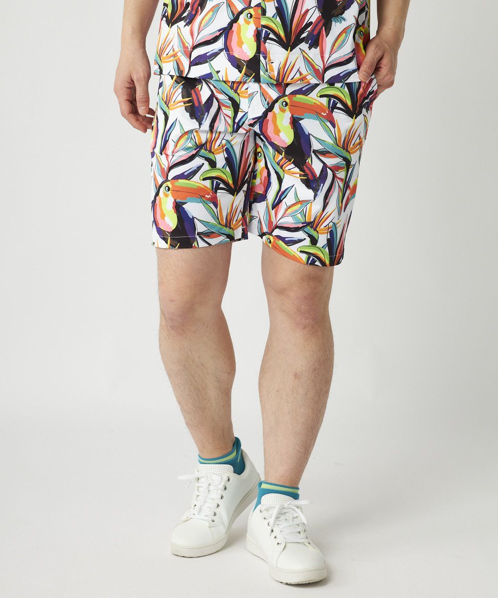 ラウドマウス　メンズ　 ECOベントメッシュ 柄ショートパンツ Tropican/トロピカン　765319-439