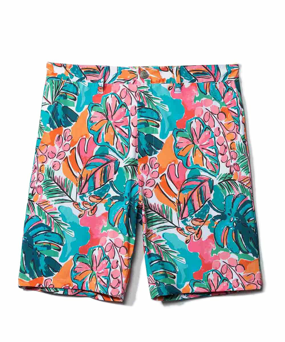 ラウドマウス　メンズ　 ECOベントメッシュ 柄ショートパンツ Water-Color Blossom/ウォーターカラーブロッサム 765319-441