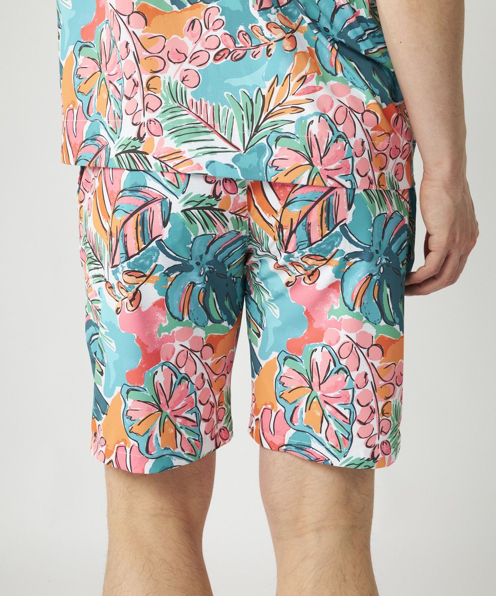 ラウドマウス　メンズ　 ECOベントメッシュ 柄ショートパンツ Water-Color Blossom/ウォーターカラーブロッサム 765319-441