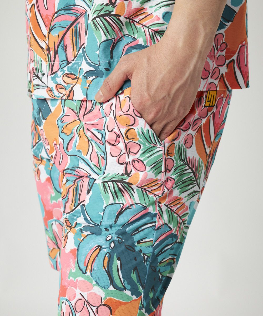 ラウドマウス　メンズ　 ECOベントメッシュ 柄ショートパンツ Water-Color Blossom/ウォーターカラーブロッサム 765319-441