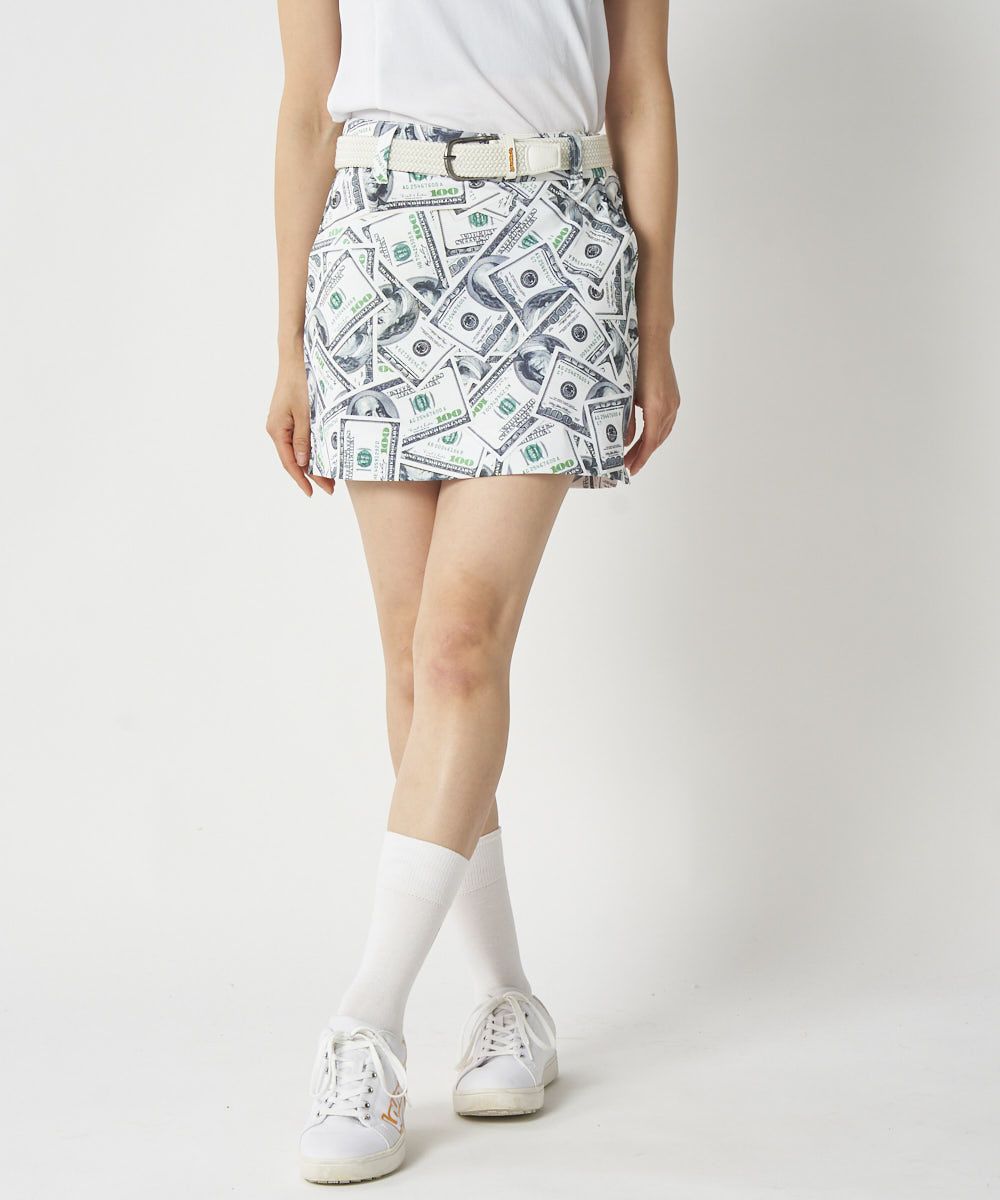 ラウドマウス　レディース ECOベントメッシュ 柄スカート Hunnids/ハニッズ　765353-136