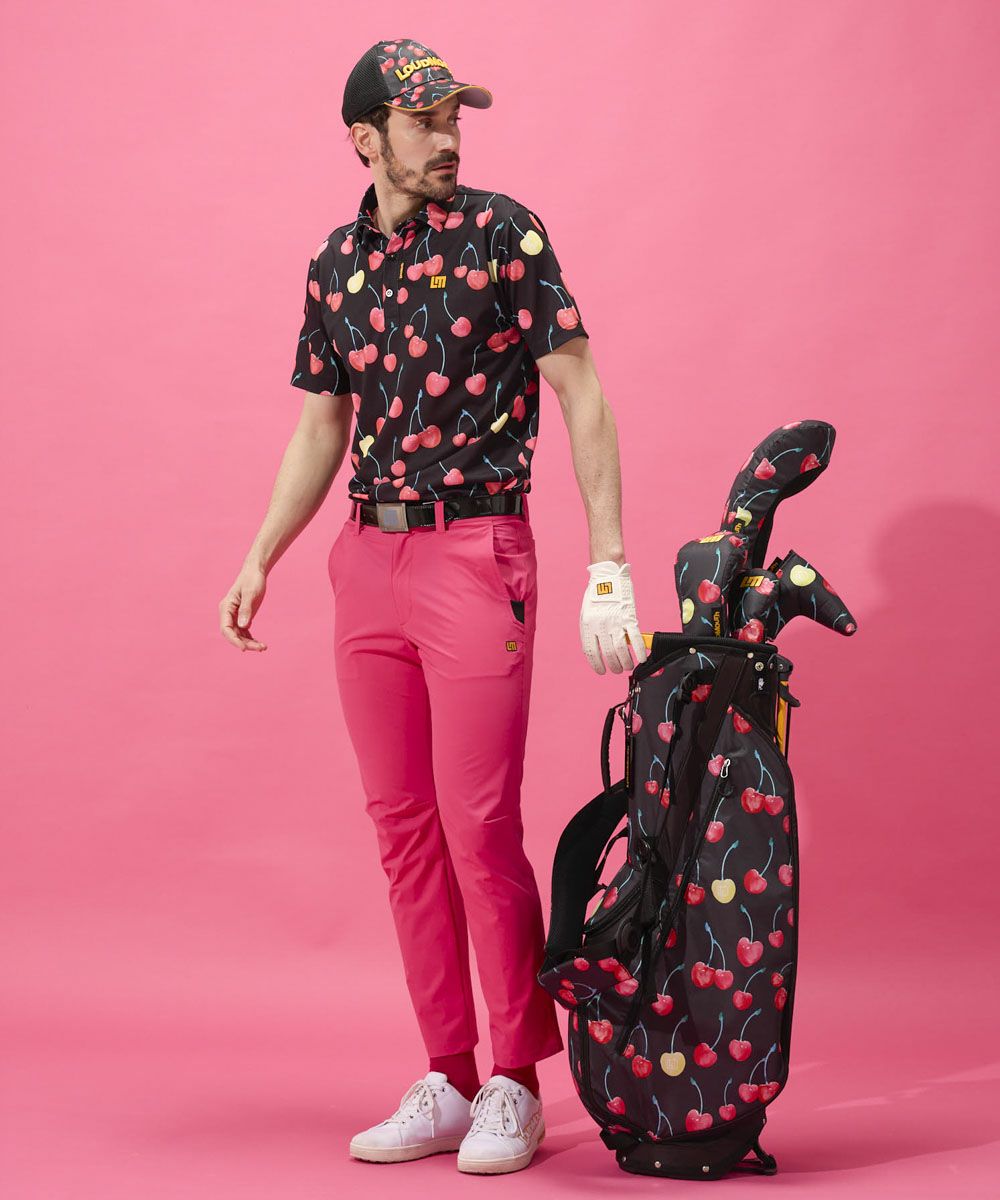 ラウドマウス　メンズ 8WAYハイパーストレッチ ロングパンツピンク　765309-992