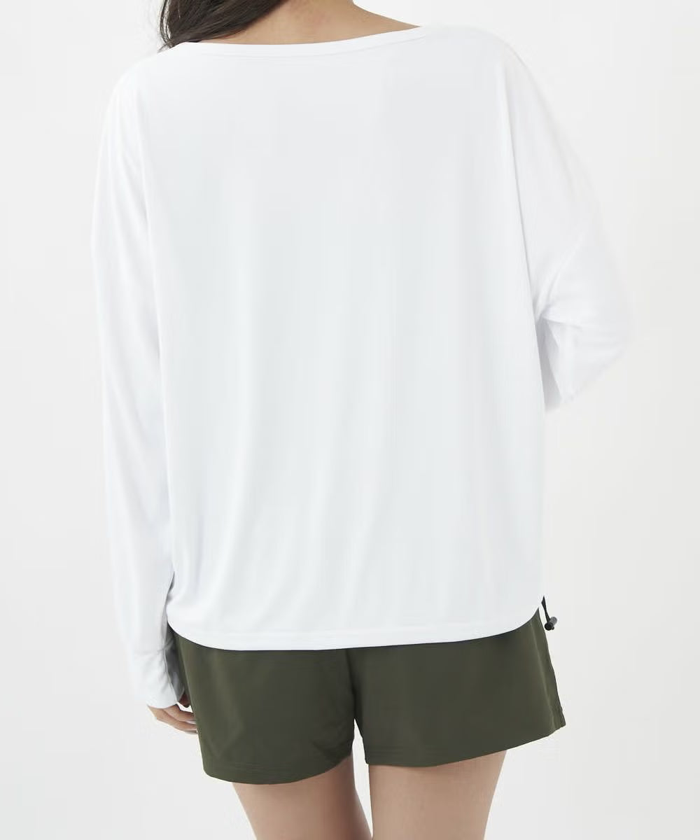 ocean pacific レディース ラッシュガード&ショートパンツ 上下セット　593800-WHT