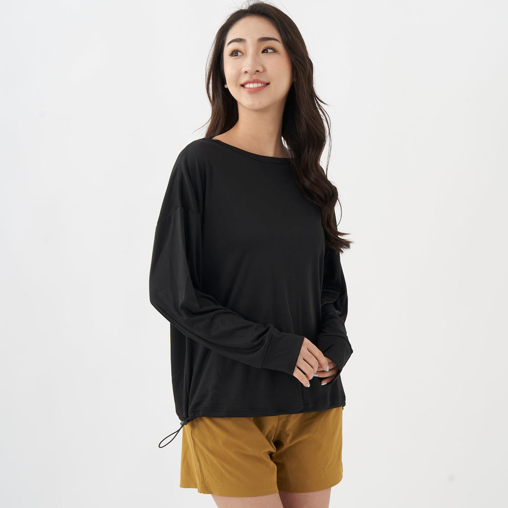 ocean pacific レディース ラッシュガード&ショートパンツ 上下セット　593800-BLK