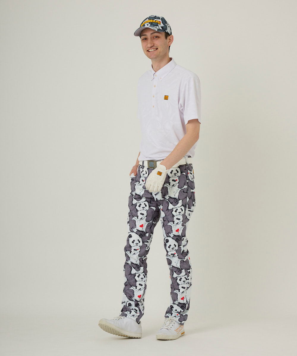 ラウドマウス　メンズ ロングパンツ ツイル素材 レスティングパンダズ UV/ストレッチ 763300-348