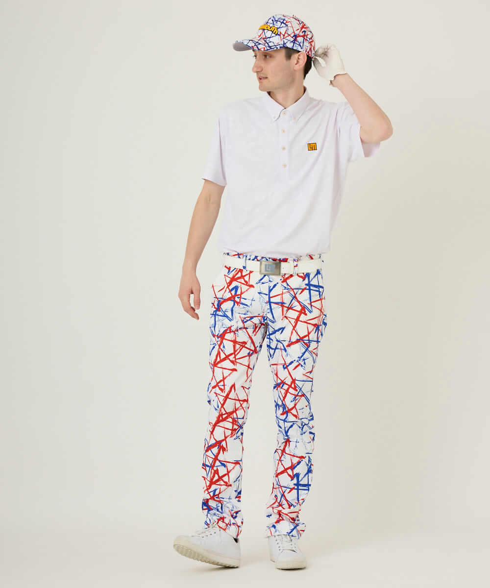 ラウドマウス　メンズ ロングパンツ ツイル素材 トリコスターズ UV/ストレッチ 763300-355